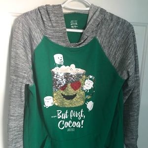 Justice light weight hoodie